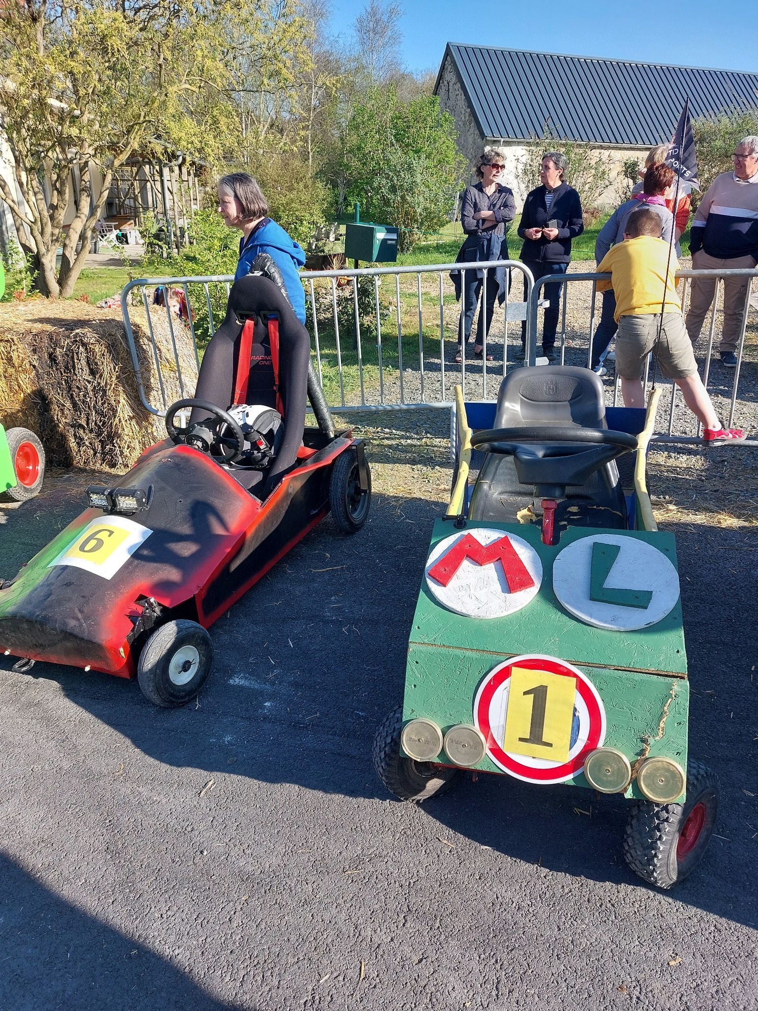 Descente de caisses à savon