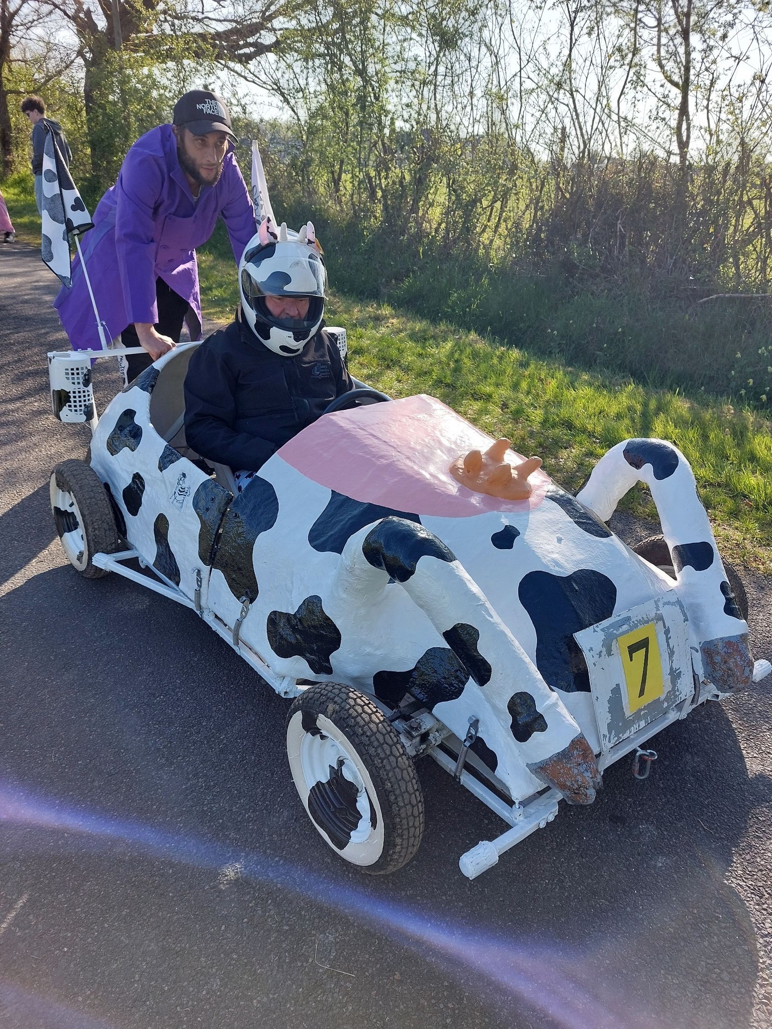 Descente de caisses à savon