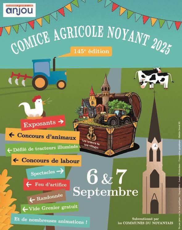 Comice de Noyant 2025 - Le programme