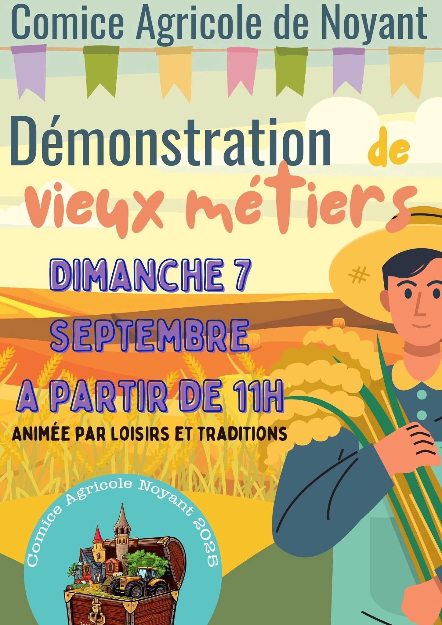 Comice de Noyant 2025 - Le programme