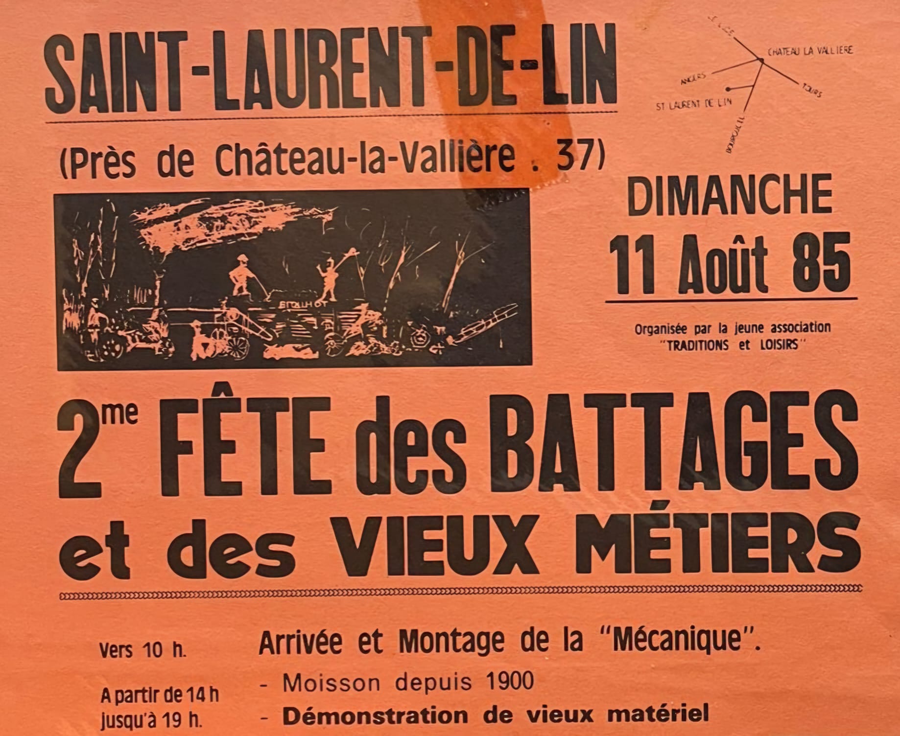 2e Fête des Battages 1985 2e Fête des Battages 1985